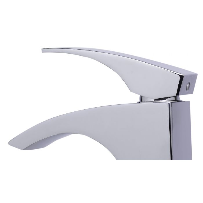 ALFI Single Lever Tall Modern Bathroom Faucet Polished/Brushed - AB1587