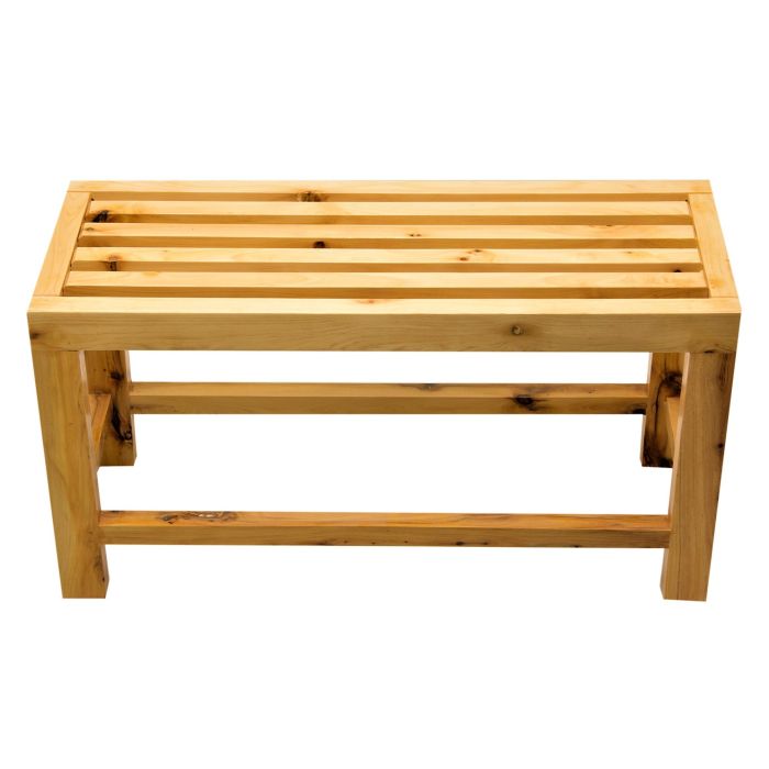 ALFI 26' Wooden Bench for your Wooden Tub - AB4401