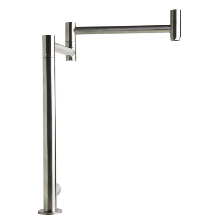 ALFI Stainless Steel Retractable Pot Filler Faucet - AB5018