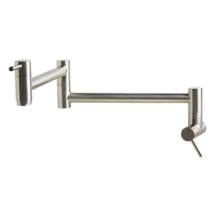 ALFI Stainless Steel Retractable Pot Filler Faucet - AB5019