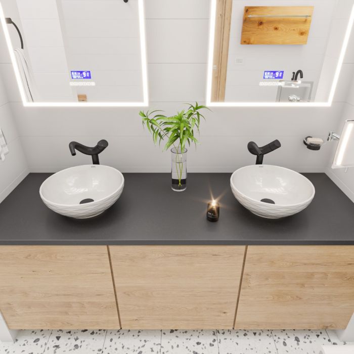 ALFI Pop Up Drain for Bath Sink w/o Overflow Polished/Brushed - AB9055