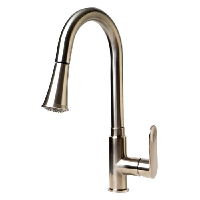 ALFI Gooseneck Pull Down Kitchen Faucet - ABKF3480