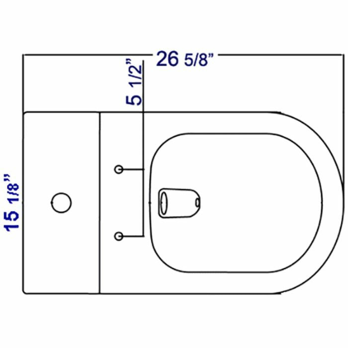 EAGO  Replacement Soft Closing Toilet Seat for TB351 - R-351SEAT