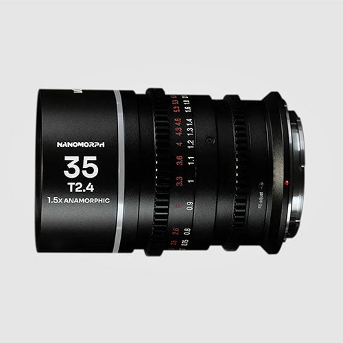 Venus Optics Laowa Nanomorph 35mm T2.4 1.5X S35 Cine Lens (Silver, MFT)