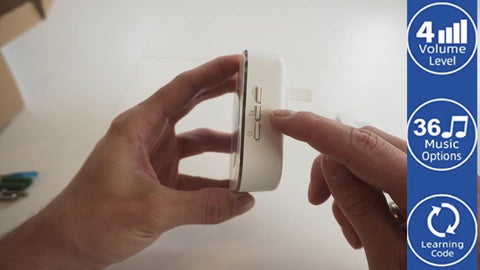 wireless flashing doorbell