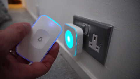wireless flashing doorbell