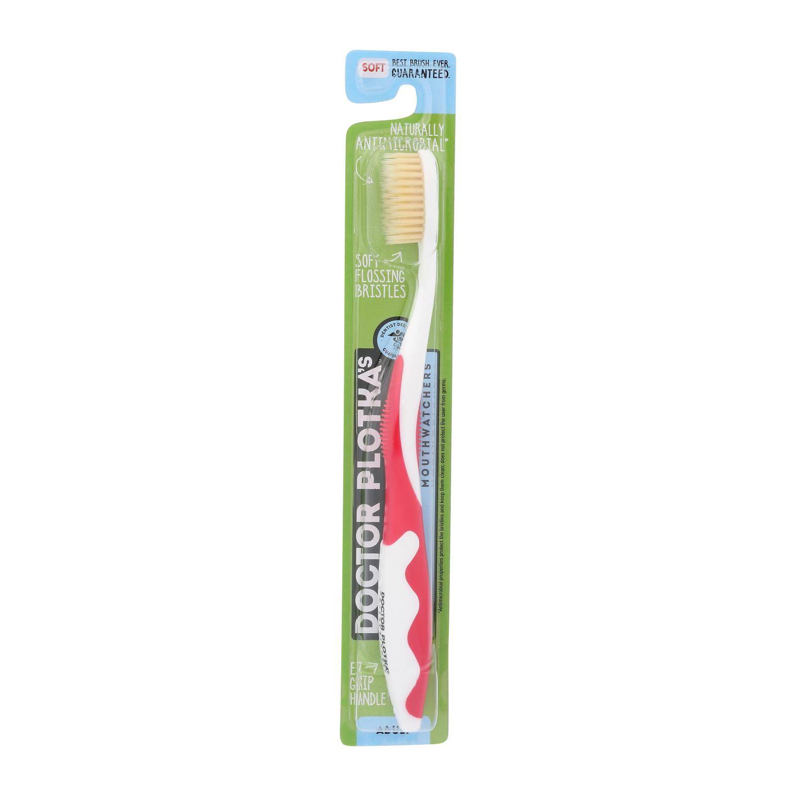 Mouth Watchers A-b Adult Red Toothbrush - 1 Each - Ct