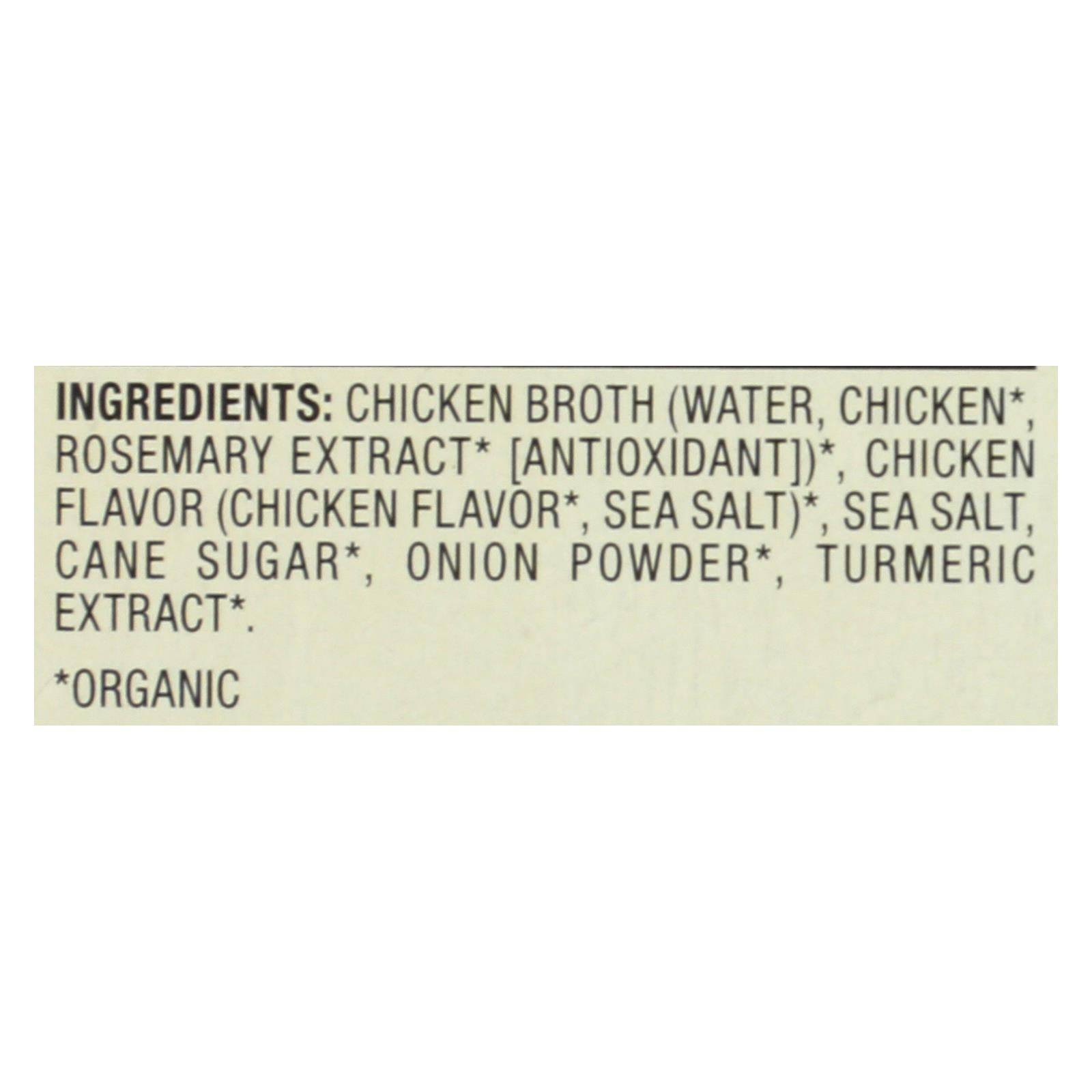 Pacific Natural Foods Chicken Broth - Free Range - Case Of 6 - 8 Fl Oz.