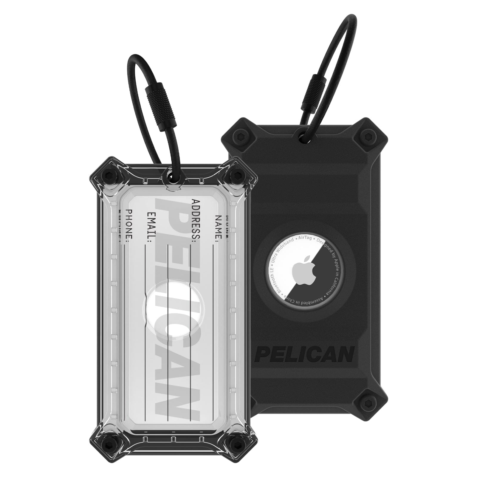 Pelican AirTag Protector Luggage Tag (Black)