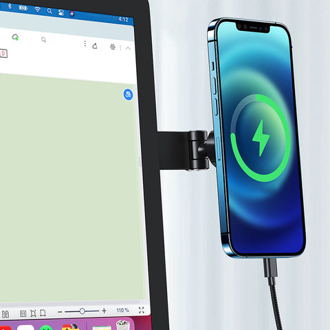 Flexibel och hållbar, detta magnetiska fäste kan användas i olika vinklar och scener.