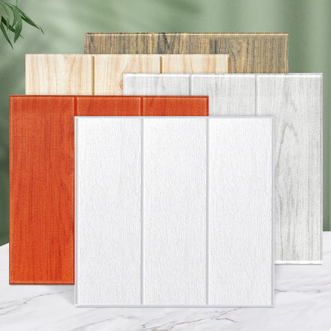 coloribbon peel and stick 3d wood grain wallpapers with different colors