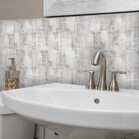 coloribbin wood grain self adhesive wallpaper for bathroom decoration ideas