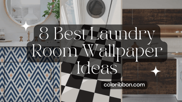 laundry room wallpaper ideas