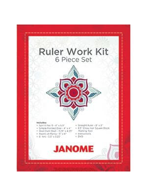 Janome 6pc Ruler Work Kit