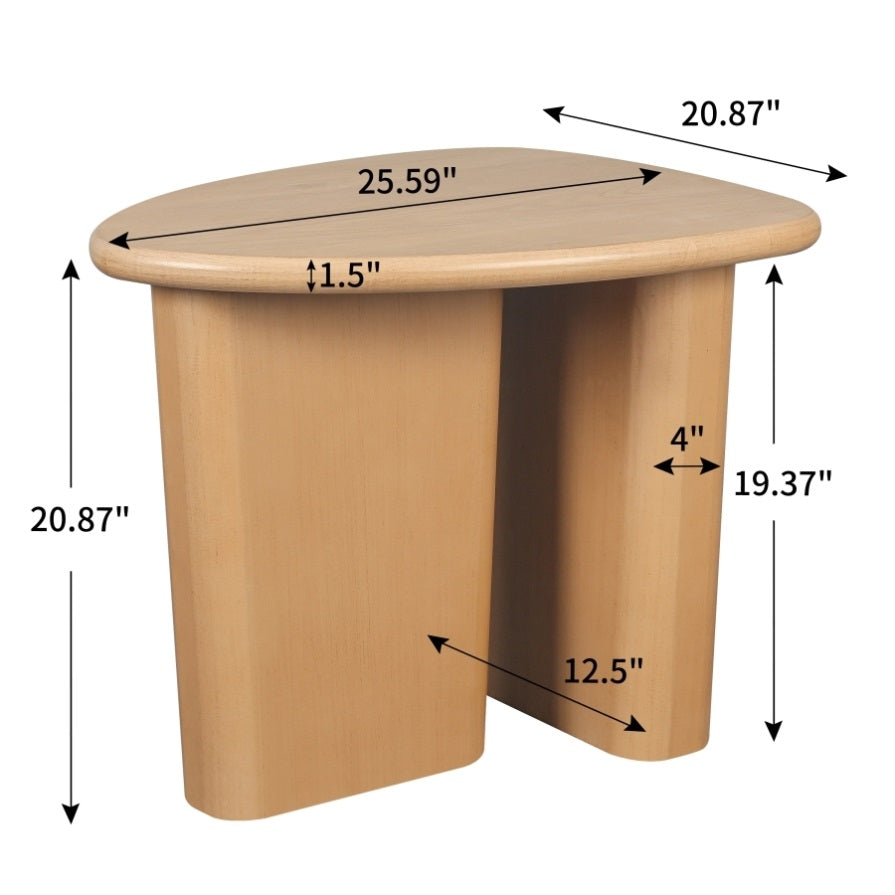 ZNTS Tapered Tabletop Side Table W1445P153032