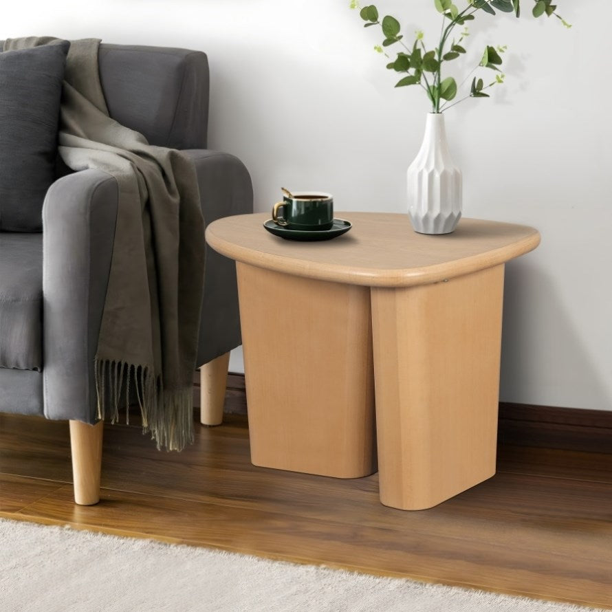 ZNTS Tapered Tabletop Side Table W1445P153032