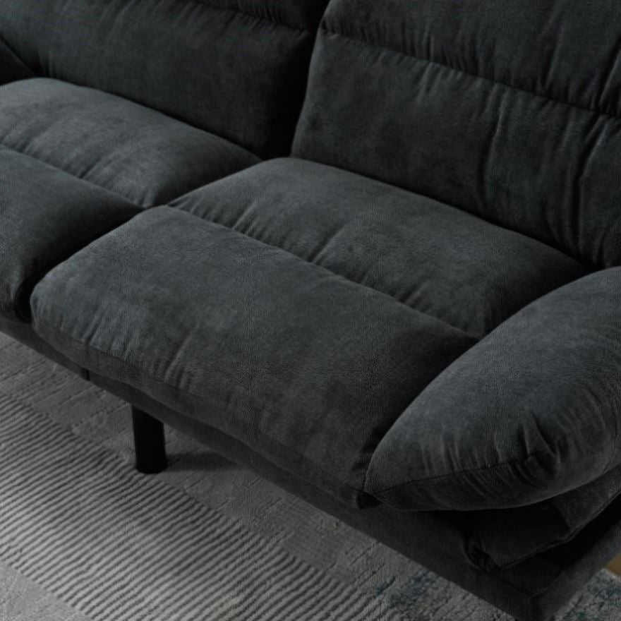 ZNTS COOLMORE Velvet Sofa , Accent sofa loveseat sofa with metal feet W1568125268