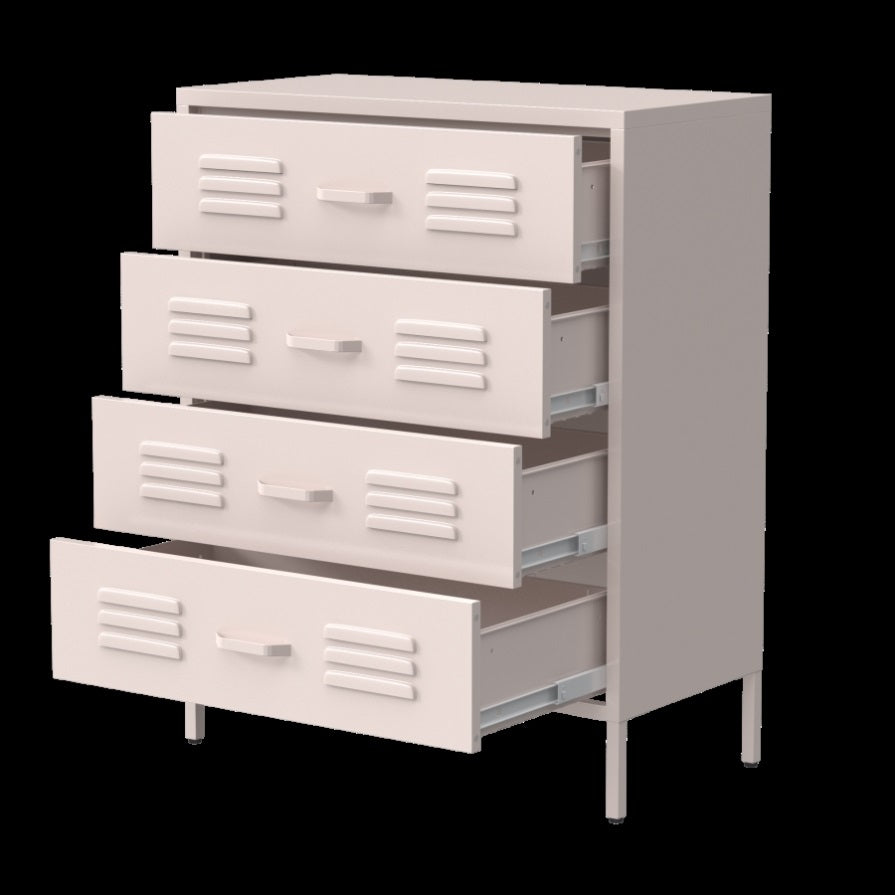 ZNTS Four-layer chest of drawers, locker steel rust proof, suitable for bedroom, corridor, porch 25830484