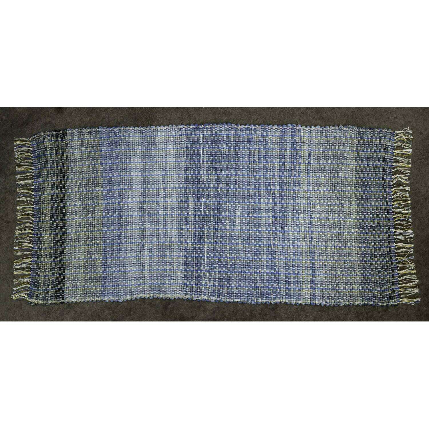 Rag Rugs: Denim (loom-made by hand)