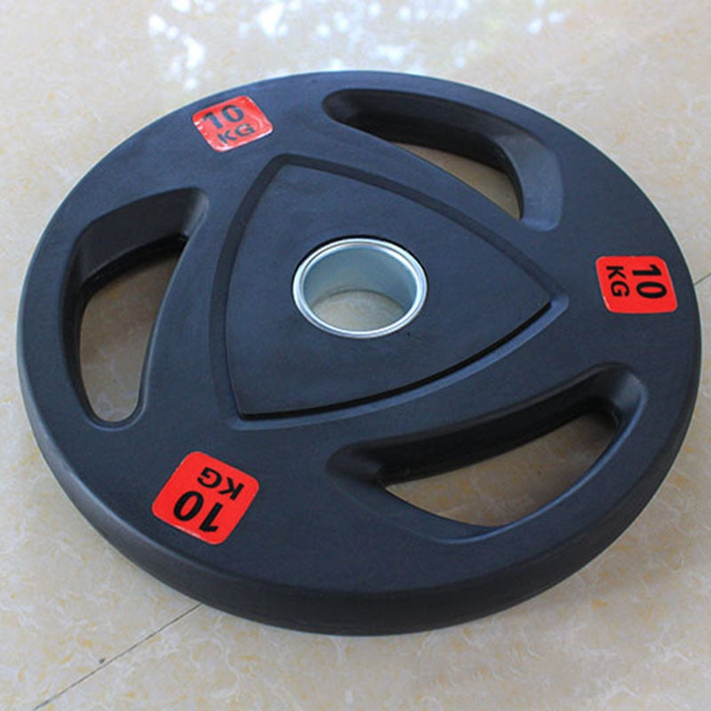 Barbell Weights with Rubber Shell