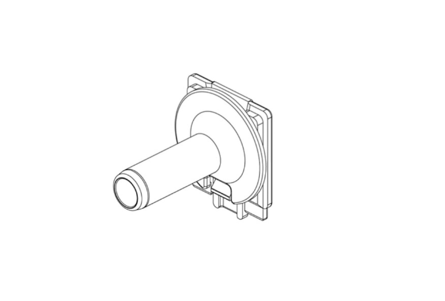 Coulisse Bearing pin grey (RC2003-GR)