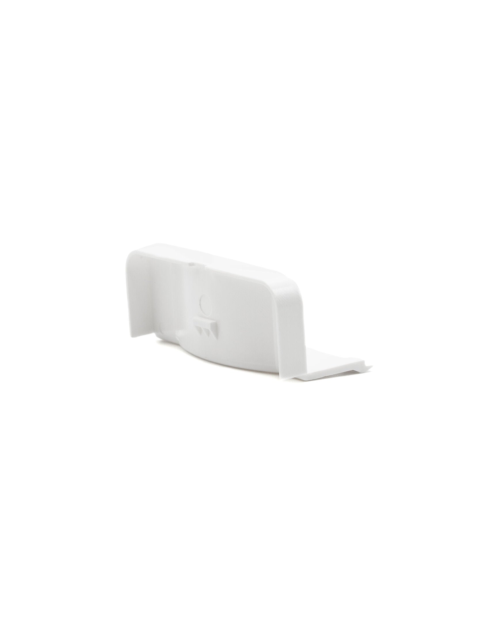 Coulisse Roller blind screw cap plastic - white (RC3008-W)