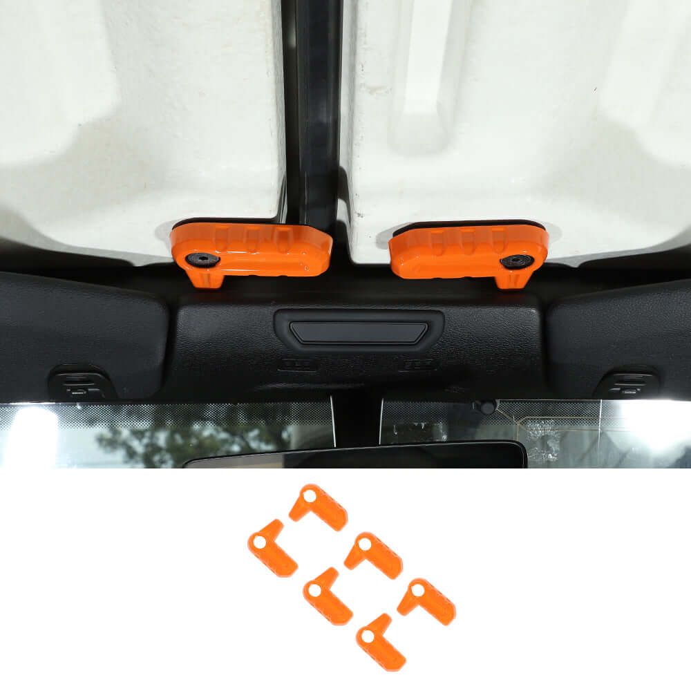 RT-TCZ 6 x Hardtop Release Switch Cover Car Roof Remove Trim for Jeep Wrangler JL 2018+