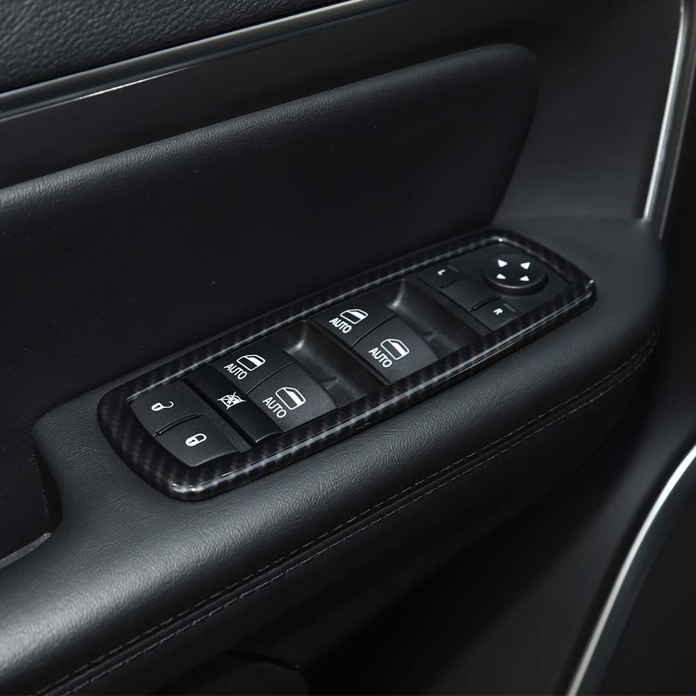 RT-TCZ Interior Door Window Switch Cover Trim For Jeep Grand Cherokee 11+ &compass 14+