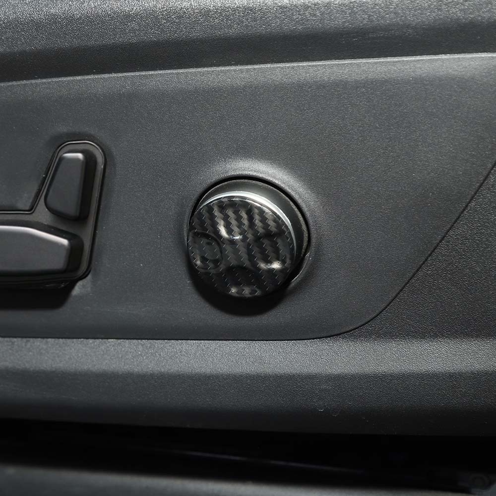 RT-TCZ Seat Lumbar Support Adjust Button Cover Trim for Jeep Grand Cherokee 11+