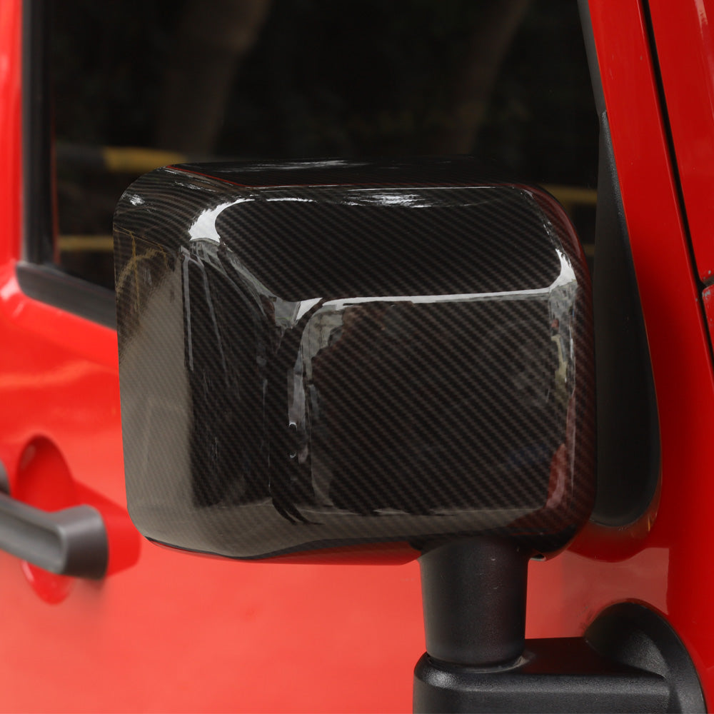 RT-TCZ Side Rear View Mirror Cover Trim Frame for Jeep Wrangler JK JKU 2007-2017 Exterior Accessories