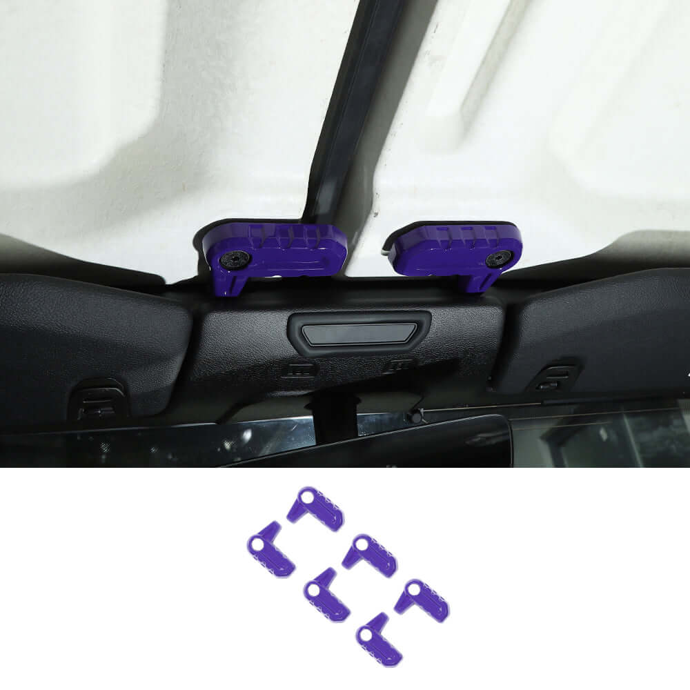 RT-TCZ 6 x Hardtop Release Switch Cover Car Roof Remove Trim for Jeep Wrangler JL 2018+