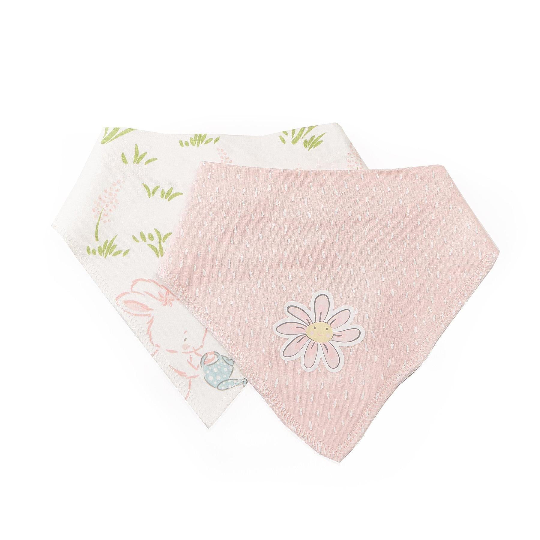 Friendship Blossoms Dribble Bibs - 2 Pack