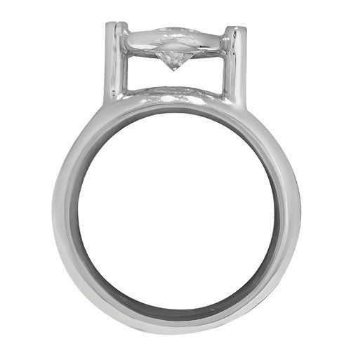 Bezel Set Diamond Ring