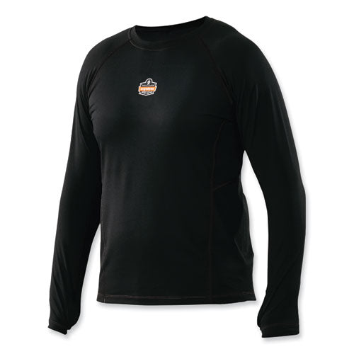 Ergodyne N-ferno 6435 Midweight Long Sleeve Base Layer Shirt X-large Black