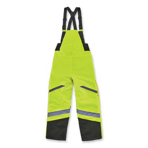 Ergodyne Glowear 8928 Class E Hi-vis Insulated Bibs 5x-large Lime