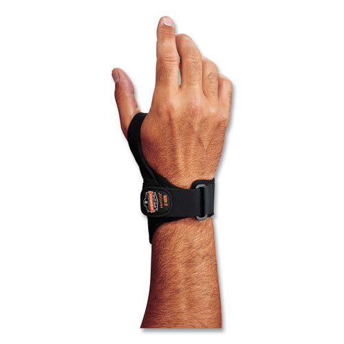 Ergodyne Proflex 4020 Lightweight Wrist Support X-small/small Fits Right Hand Black