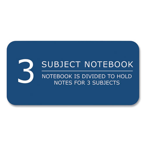 Roaring Spring Subject Wirebound Notebook 3-subject Medium/college Rule Asst Cover (120) 11x9 Sheets 24/Case Ships In 4-6 Bus Days