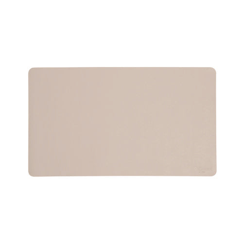 Smead Vegan Leather Desk Pads 23.6x13.7 Sandstone