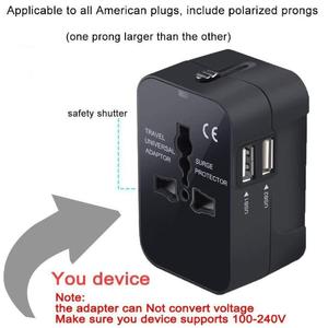 USB Multi Function Charger For Travel US/UK/AU/EU