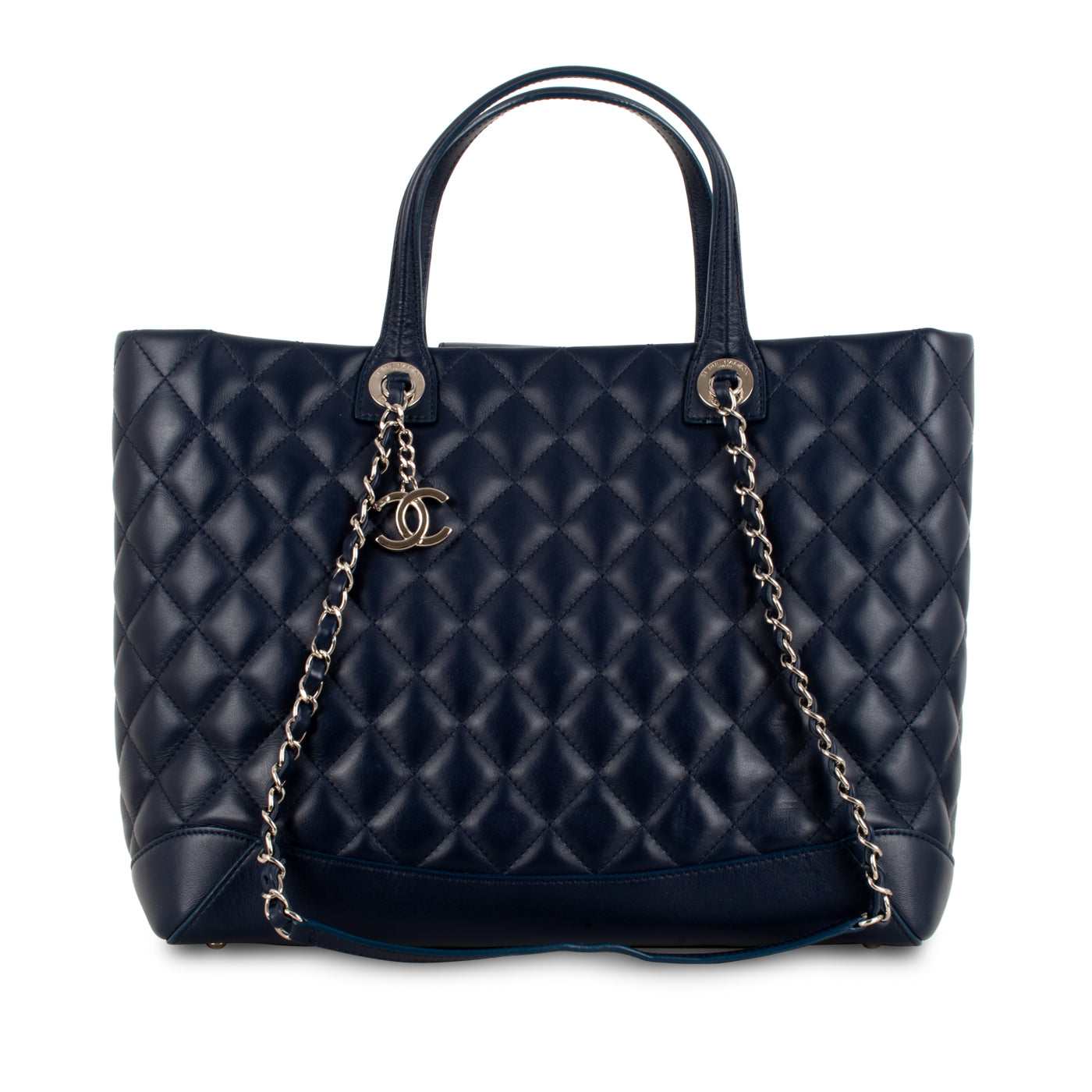 Timeless Shopper Tote - Navy