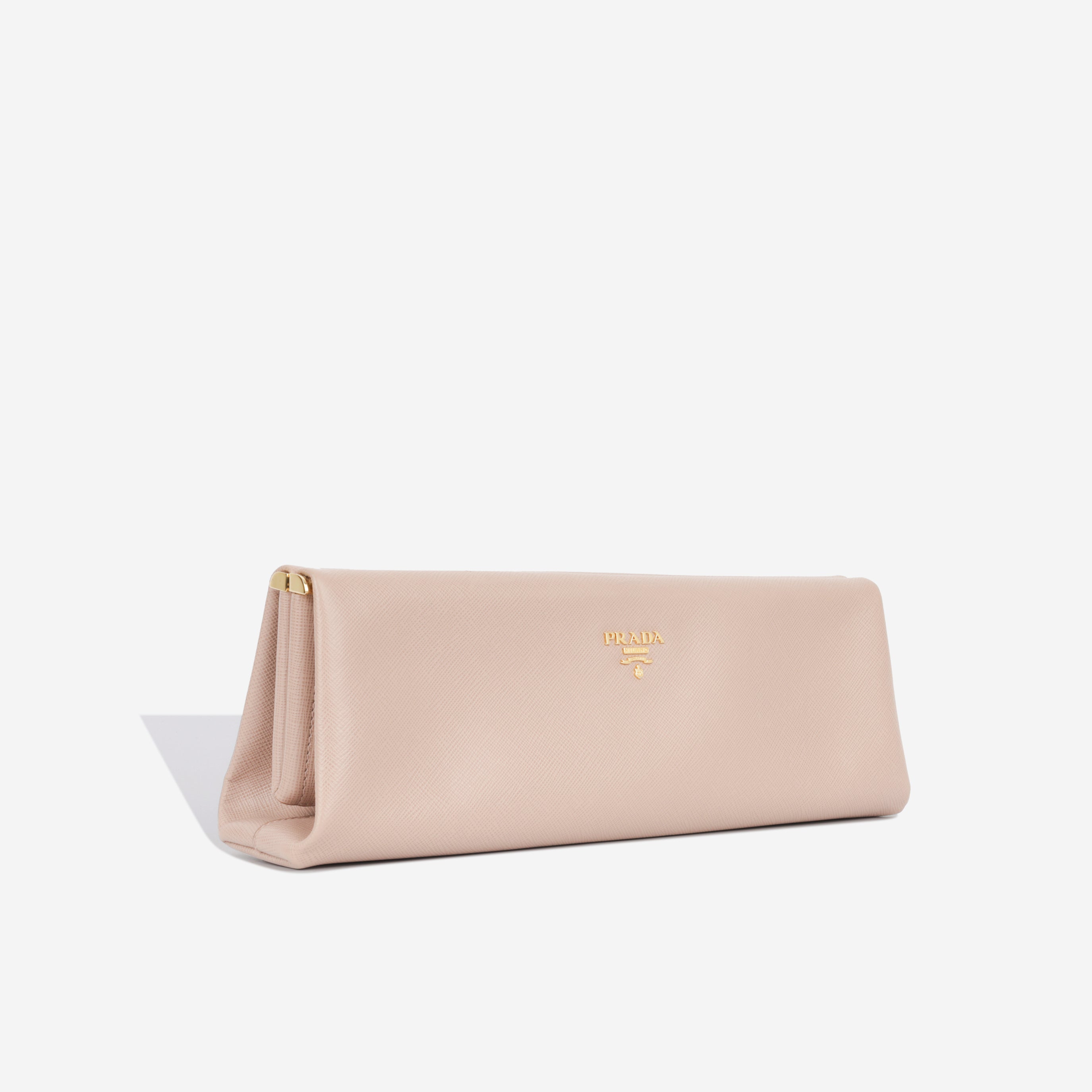 Long Saffiano Clutch