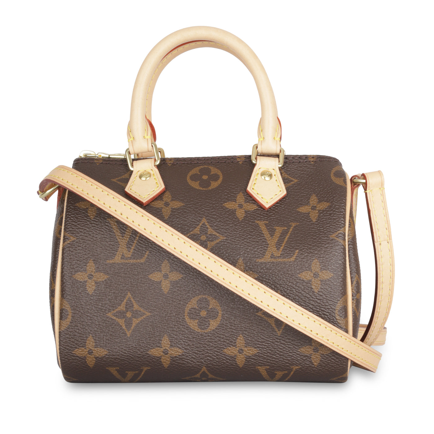 Nano Speedy Bandouliere - Monogram Canvas