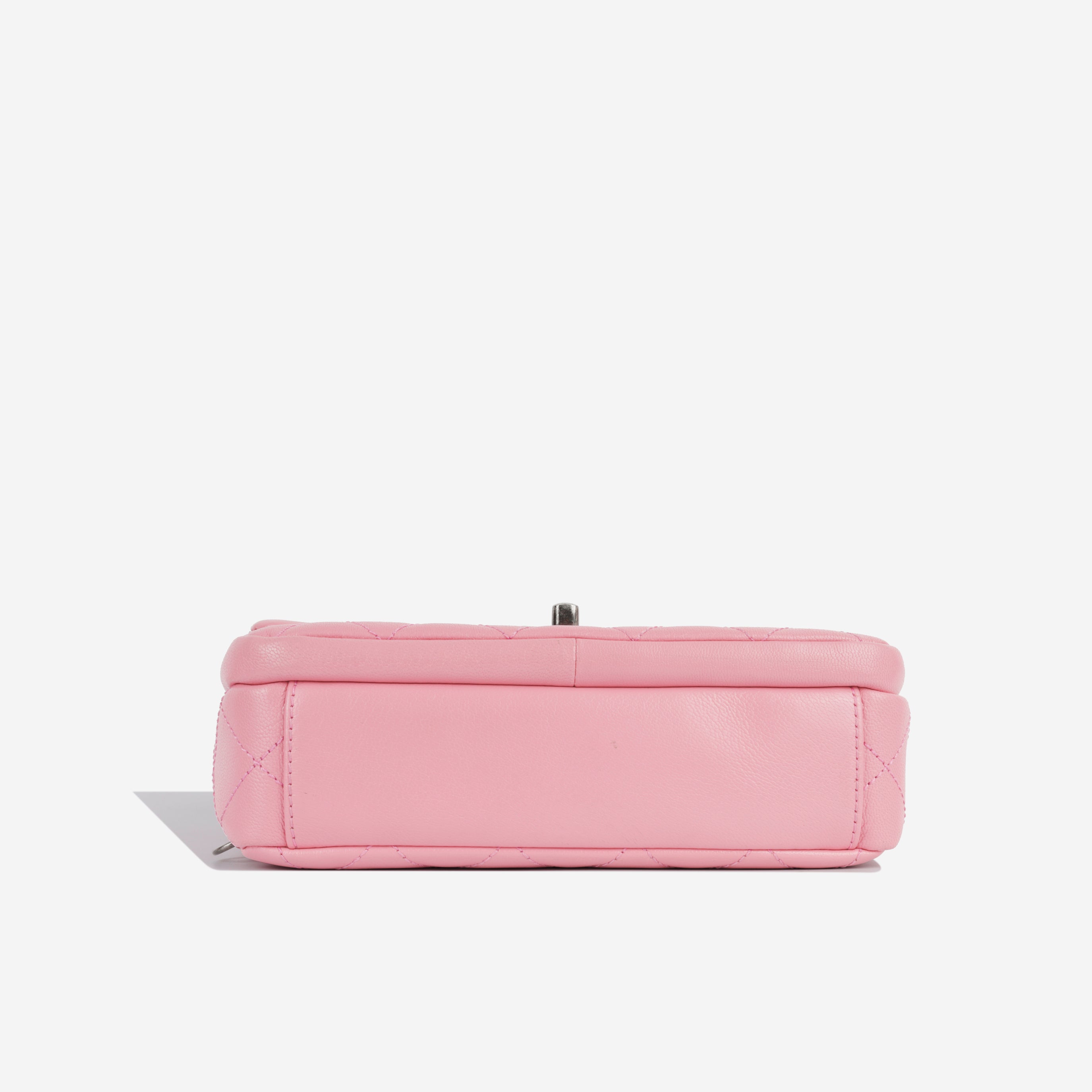 Double Carry Flap Bag - Pink