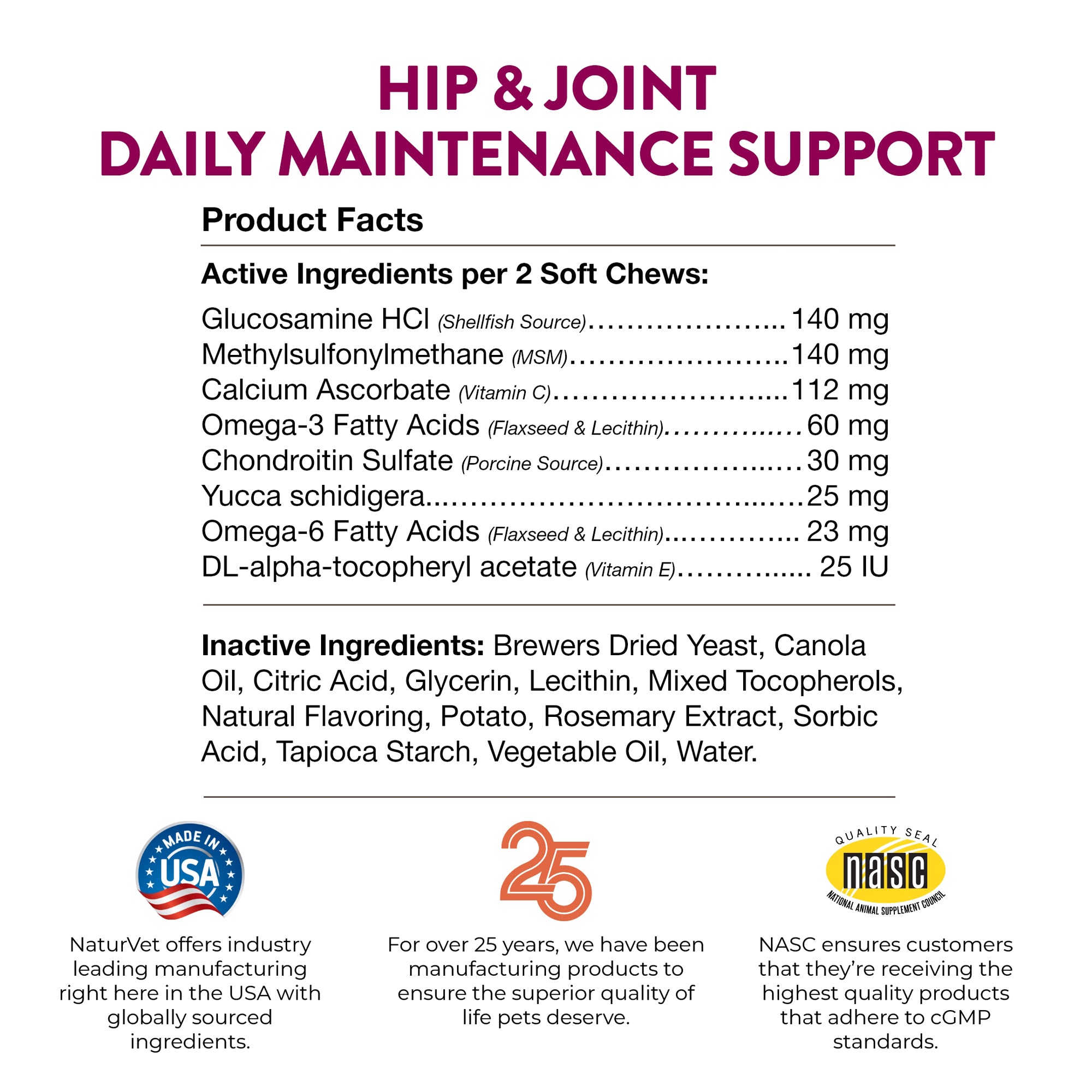 Hip & Joint Soft Chews