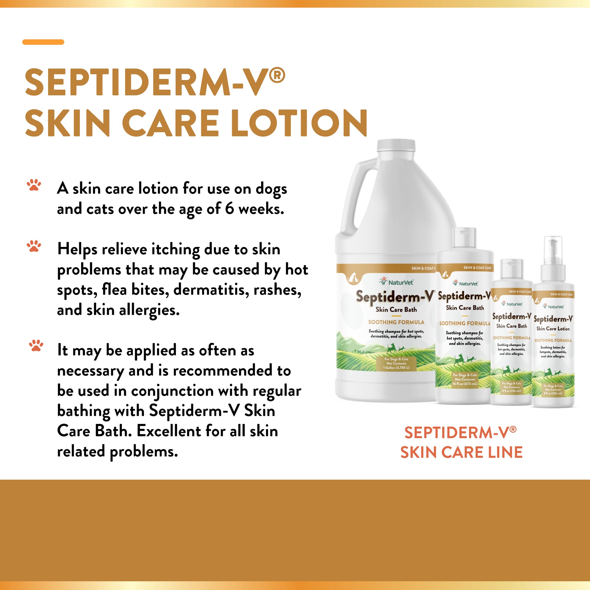Septiderm-V? Skin Care Lotion