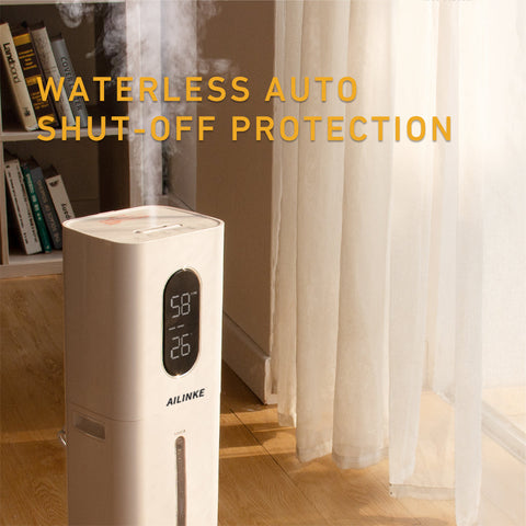 MH 033 2.1Gal. Large Capacity Cool Mist Humidifier Top Fill Vaporizer AILINKE