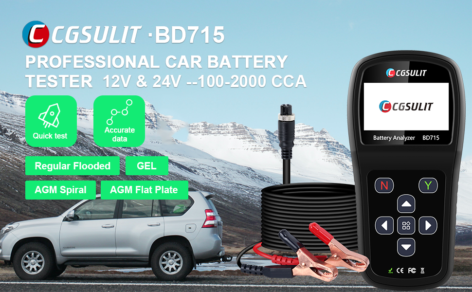 CGSULIT BD715 Battery Analyzer