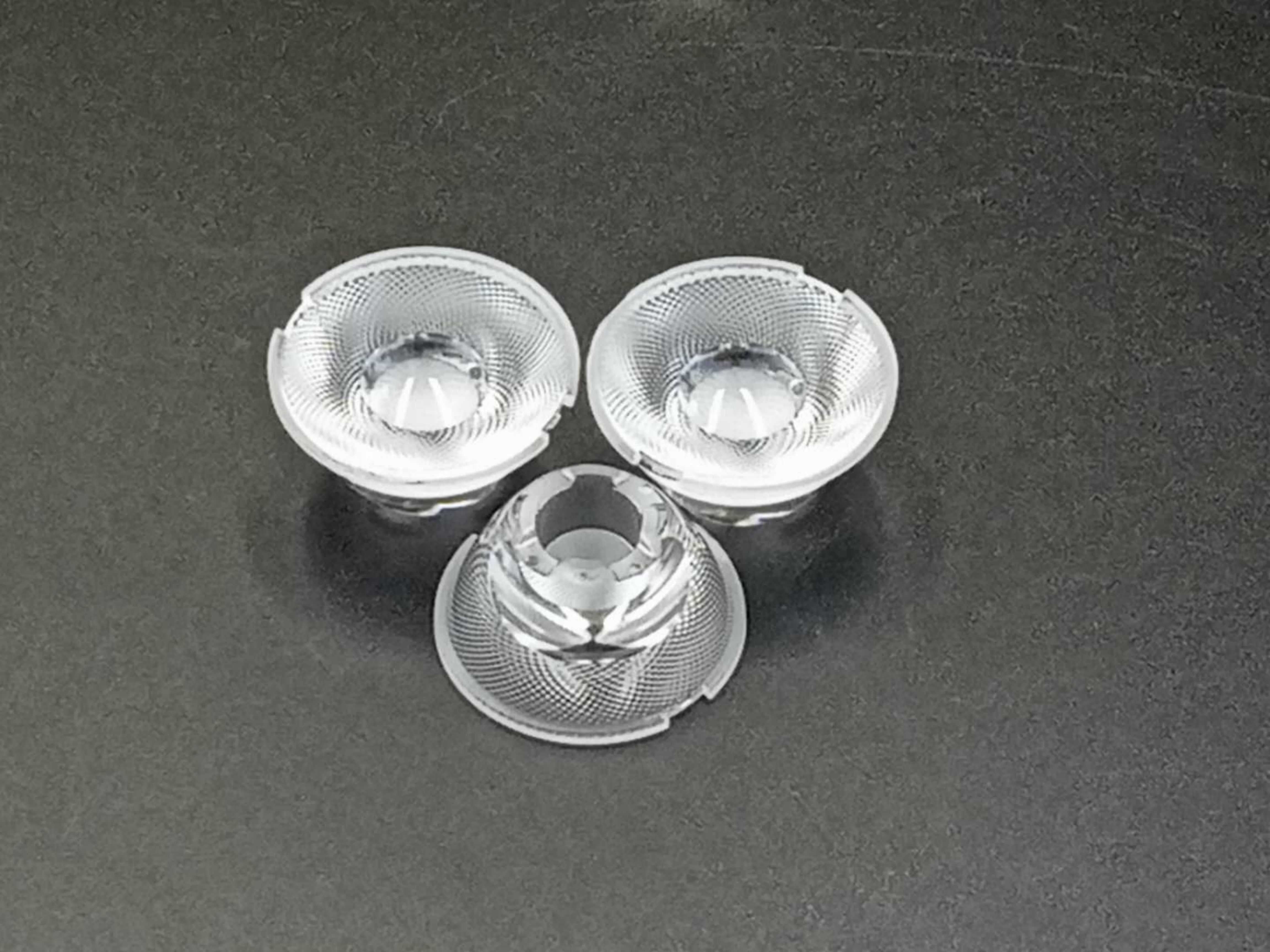 Optics lens Manufacturing Acrylic lens Led Commercial Indoor lighting COB Mold Injection lens 