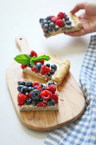 Fruit Cream Dessert Bites