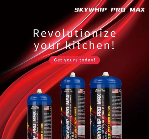 Skywhip Pro Max | Cream chargers